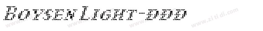 Boysen Light字体转换 Boysen Light字体转换